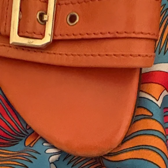 Dolce & Gabbana Vibrant Orange Heel Sandals - Picture 10 of 12